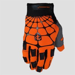POLEDNIK RĘKAWICE CROSS MODEL WEB MX BLACK/ORANGE FLUO S